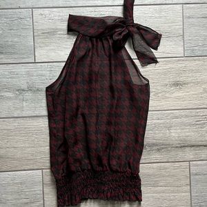 Sheer Sleeveless Top